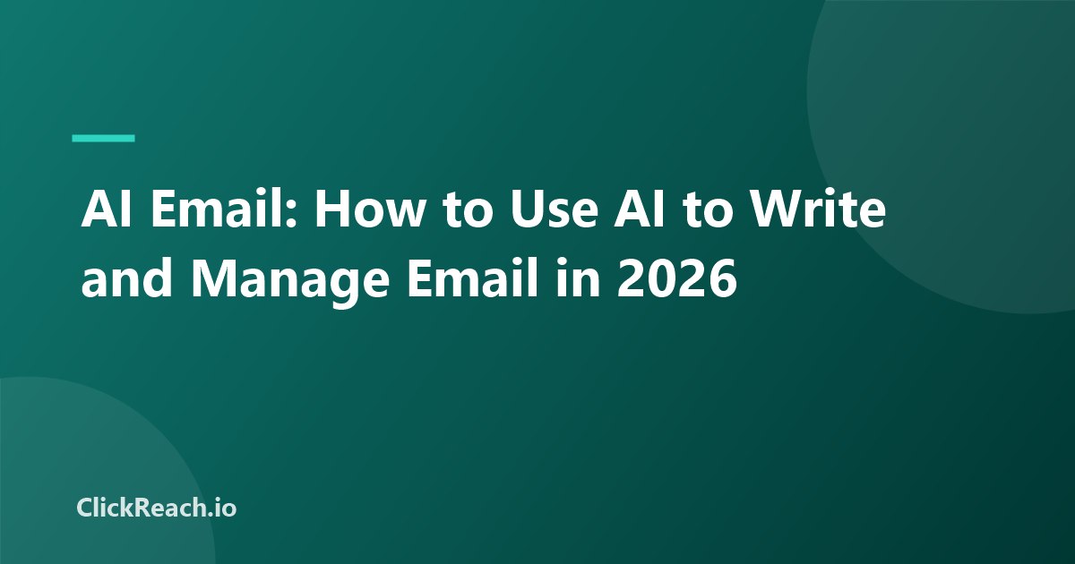 What Is an Email Alias? How to Create and Use One in 2026